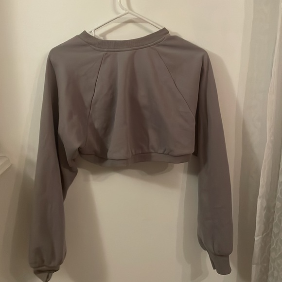 H&M cropped Sweatshirt Arm Warmer Small - Picture 3 of 4